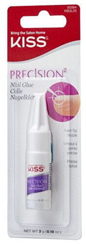 KISS Precyzyjny szybkoschnący klej do paznokci Precision Nail Glue) 3 g