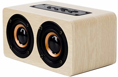 DIGIQUEST Digiquest - Głośnik bez kabla Woody - z Live Voice, naturalne drewno SPEAKER0005