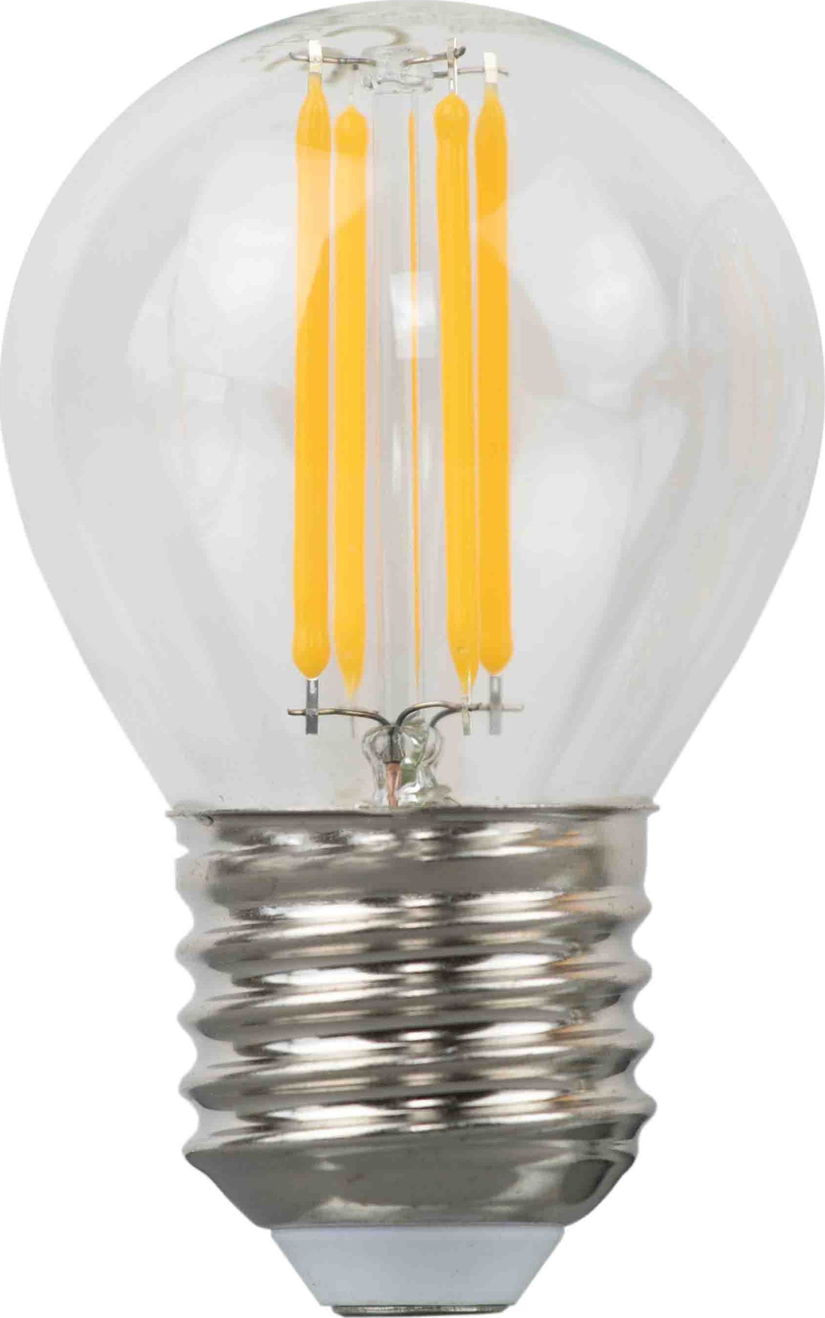 LUMILIGHT Żarówka LED kulka G45 FLM E27 5,5W Ciepła 240380