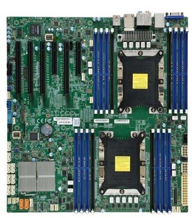 Supermicro X11DAI-N C621 DDR4 M2 EATX CPNT Płyta główna - Intel C621 - Intel Socket P socket - DDR4 RAM - Extended ATX MBD-X11DAI-N-O