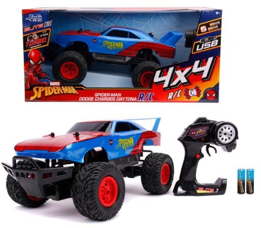 Marvel Auto na radio Spiderman Daytona 1:12 JADA Dickie