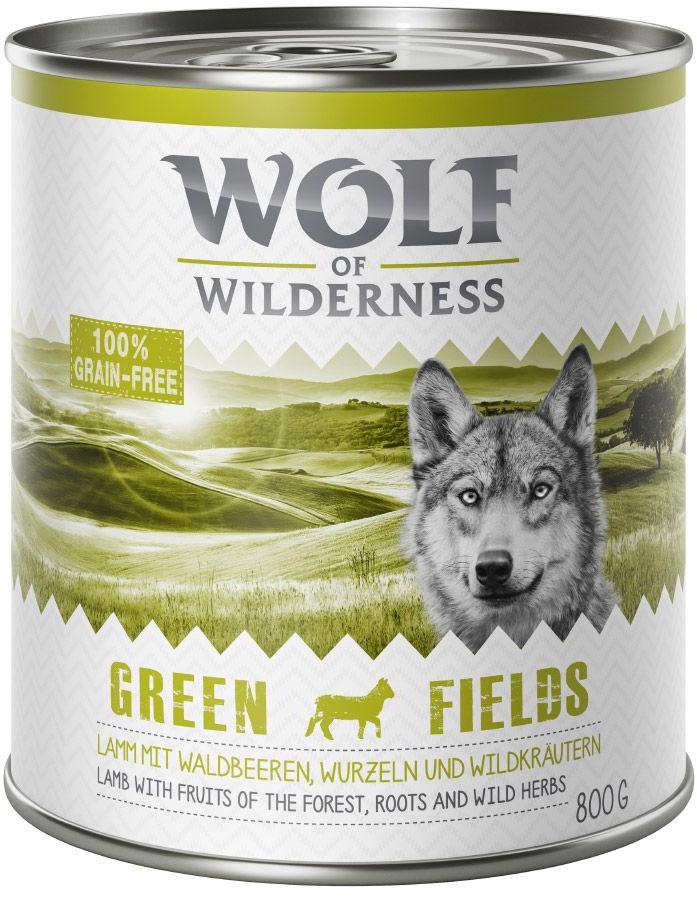 Wolf of Wilderness 6 x 800 g White Infinity konina