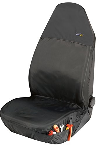 Walser 12132 ochraniacz na materac samochód Outdoor Sports siedzisko, czarna 12132