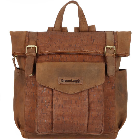 Greenland Nature Greenland Nature Nature Plecak skórzana 38 cm przegroda na laptopa cork 3202-cork