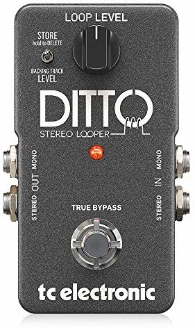 TC TC Elektroniczna pętla stereo Ditto z stereo I/O i śledzeniem tyłu szara P0DDE