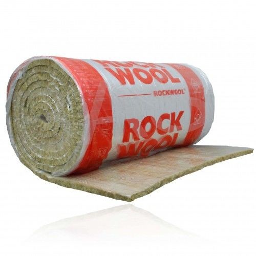 Rockwool Wełna mineralna 40mm z klejem, mata izolacyjna, samoprzylepna (6m ) (KLIMAFIX40)