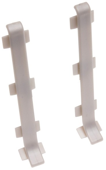 Cezar Łącznik PCV do listwy LP80 srebrny 2 szt. W-PS-LL280-MAL