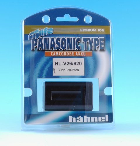 Hahnel Typ Hähnel HL-620 7,2 V 3700 mAh akumulator litowo-jonowy do Panasonic CGR-620 1000 181.2