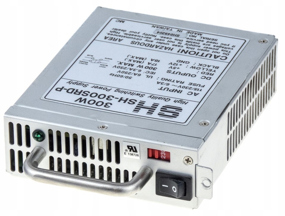 Sh SH-300SRD-P 300W 115/230V 5V/17A 12V/18A