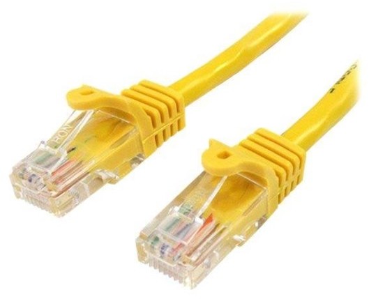 StarTech com 10m Yellow Cat5e / Cat 5 Snagless Ethernet Patch Cable 10 m - patch cable - 10 m - yellow 45PAT10MYL