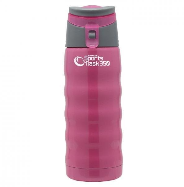 Grunwerg Kubek termiczny Sport Plus, różowy, 350 ml