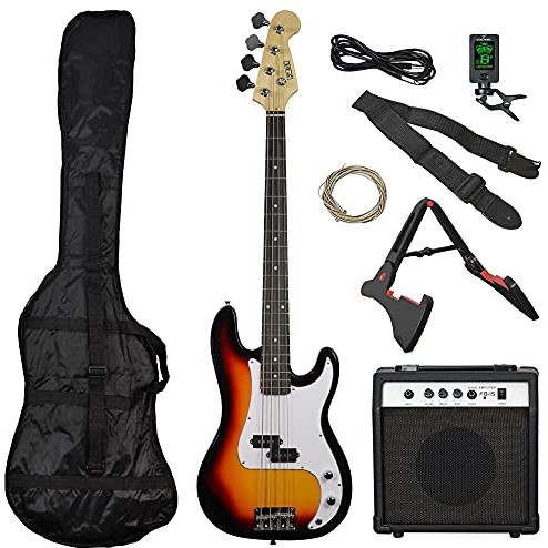 3rd Avenue 3rd Avenue Pakiet do gitary basowej - Sunburst XF204ASBPK