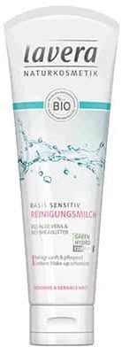 lavera Lavera Mleczko do mycia i demakijażu twarzy bio-aloes i bio-masło shea 125ml
