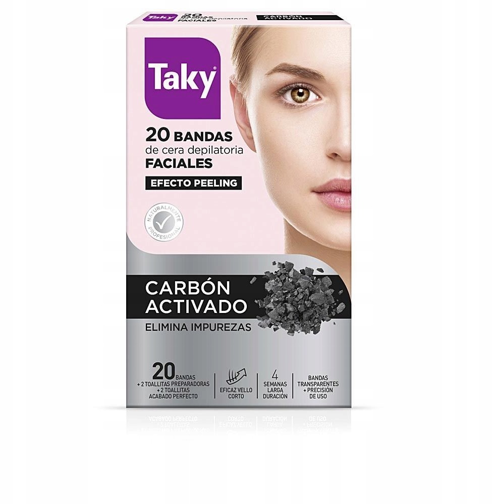 Taky Plastry Z Woskiem Do Depilacji Twarzy 20szt