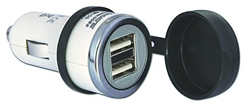 TecMate tecmate optimate USB o-106, 2100 ma ładowarka sieciowa z dwoma wyjściami USB, wtyczka z zestaw O-106