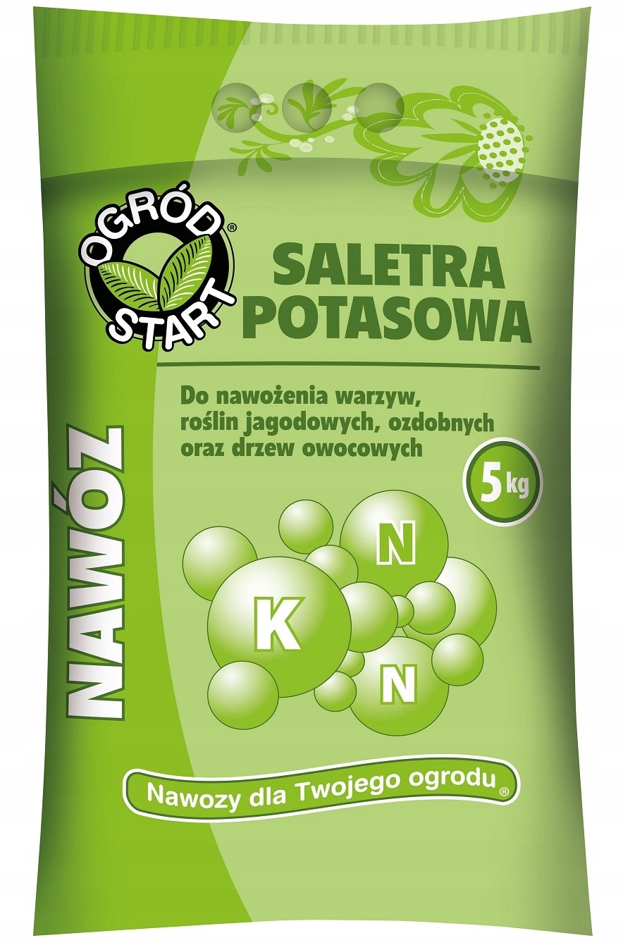 Saletra Potasowa Indyjska Azotan Potasu Potas 5KG