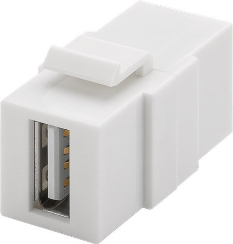Goobay 79909 Keystone Module USB Czarny 79909