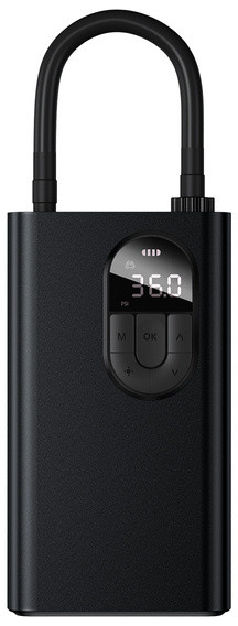 Baseus Baseus mini kompresor samochodowy pompka do kół z akumulatorem 2500mAh 54W czarny (CRNL040001) CRNL040001