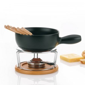 Kela Zestaw do fondue serowego Natura KE-61306