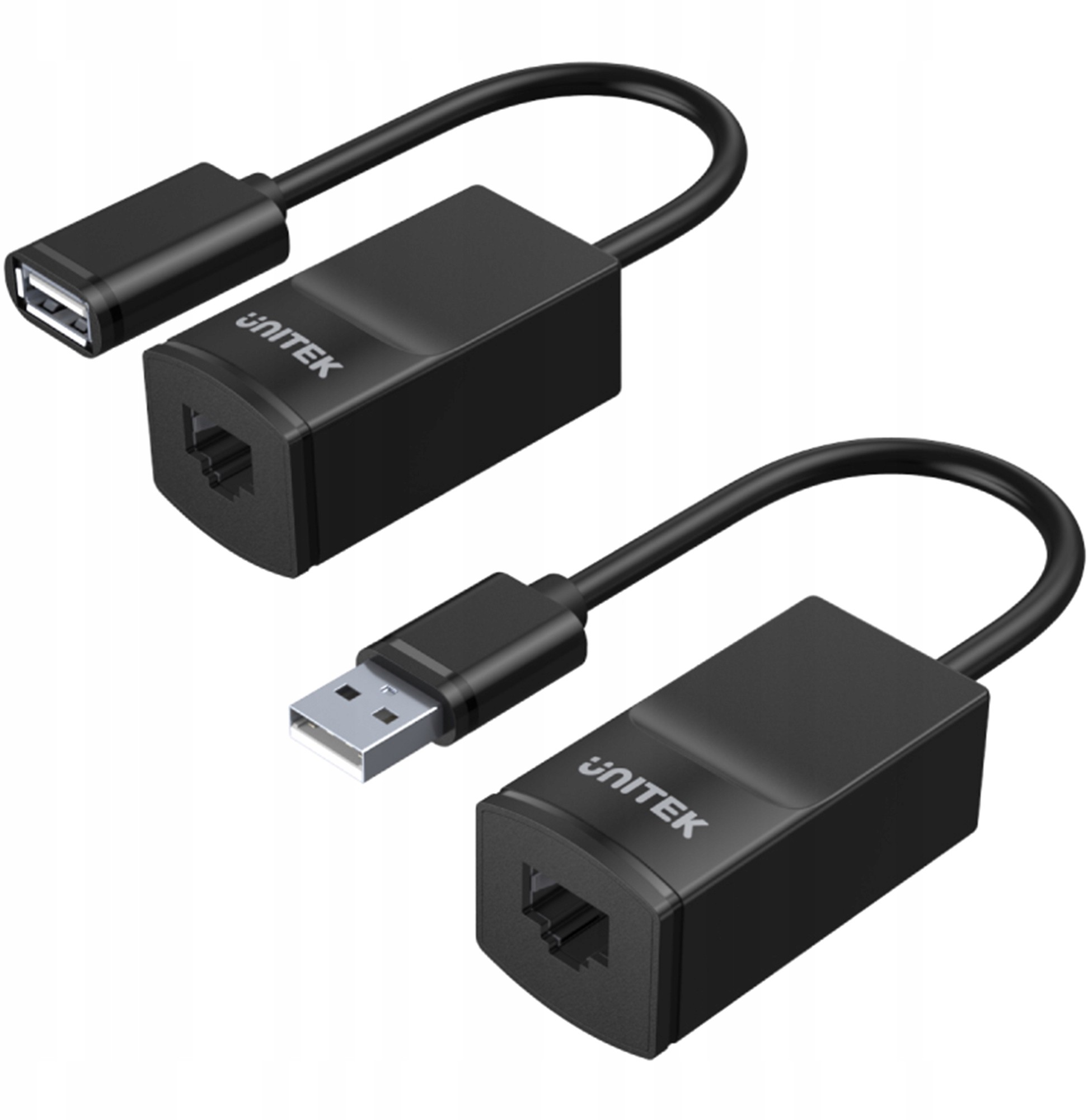 Unitek Y-UE01001 przedłużacz Usb po skrętce 60m