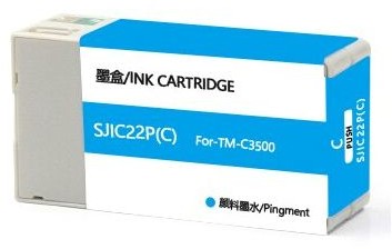 DrTusz Tusz Zamiennik SJIC22P C do Epson C33S020602) Błękitny)|