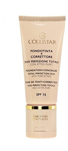 Collistar Colli Star Face Foundation + Concealer Duo LSF 15 °F luessige Foundation nr. 5  Miele 31,5 ML 968
