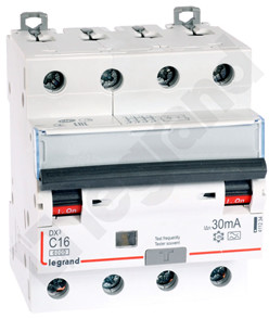 Schneider Wyłącznik-różnicowo-nadprądowy-P-314-4P-C-16A-30MA-TYP-A-Serii-DX3 411234