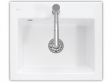 Villeroy & Boch Subway 60 S Classicline (ceramiczny) 510x600mm KM stone [Biały mat] (330901RW)