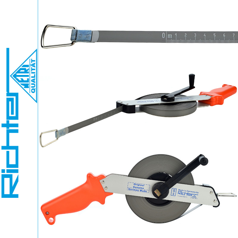 Richter Taśma 464-SR 50m podział wytrawiany lakierowana 464-SR50