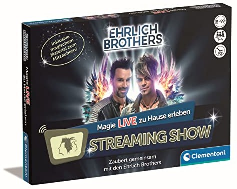 Clementoni 59272 Ehrlich Brothers 59272-Ehrlich Streaming Show dla domu 59272
