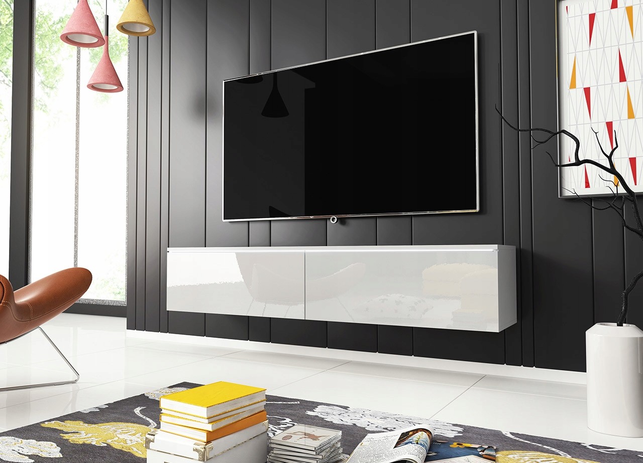 Szafka Rtv Timo D 140 szafka Rtv wisząca + Led