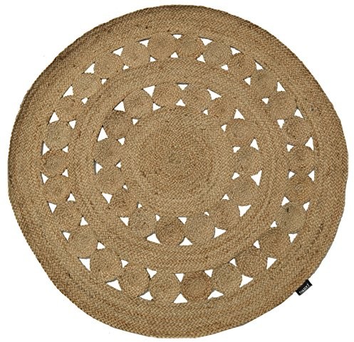 Bakero bakero Roberta 56, juta, naturalny, 120 x 120 x 1.5 cm bain0008322