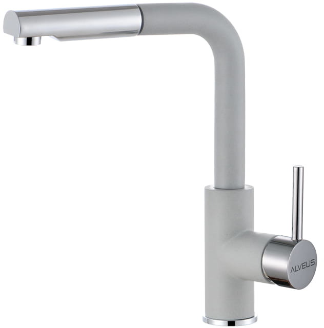 Alveus Bateria zlewozmywakowa z wyc. wyl. beton/chrom SIROS 1129044