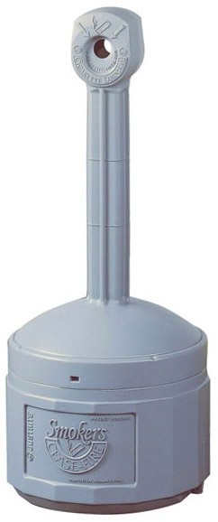 Eagle Manufacturing Company Popielnica Wolnostojąca Szara, Polietylenowa Smokers Cease-Fire Fi 41,9 Cm X 98 Cm Szary