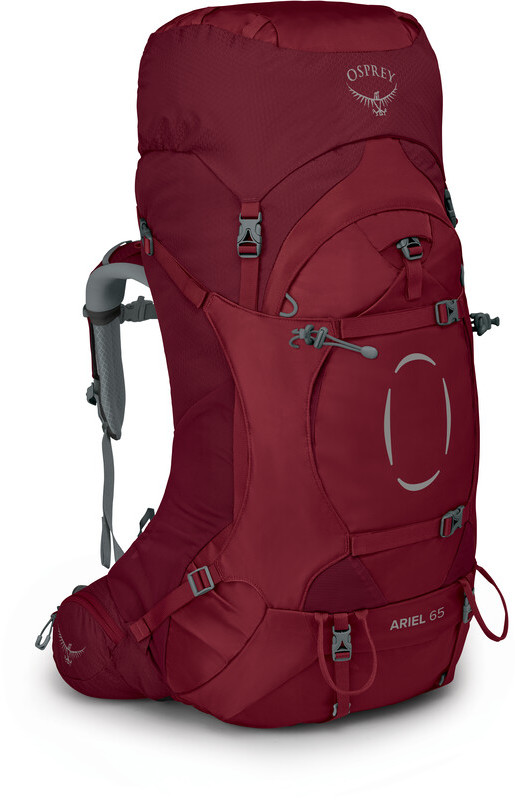 Osprey Ariel 65 Backpack Women, claret red XS/S 2021 Plecaki turystyczne 1-044-434-XS/S