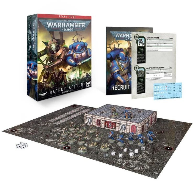 Games Workshop Warhammer 40000: Recruit Edition (angielski) (60010199032) 40-04