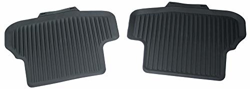 Audi Audi 8W7061511C041 gumowe dywaniki samochodowe, 2 x tylne, dywaniki gumowe na każdą pogodę, czarne, tylko dla pary, bez mocowania 8W7061511C041