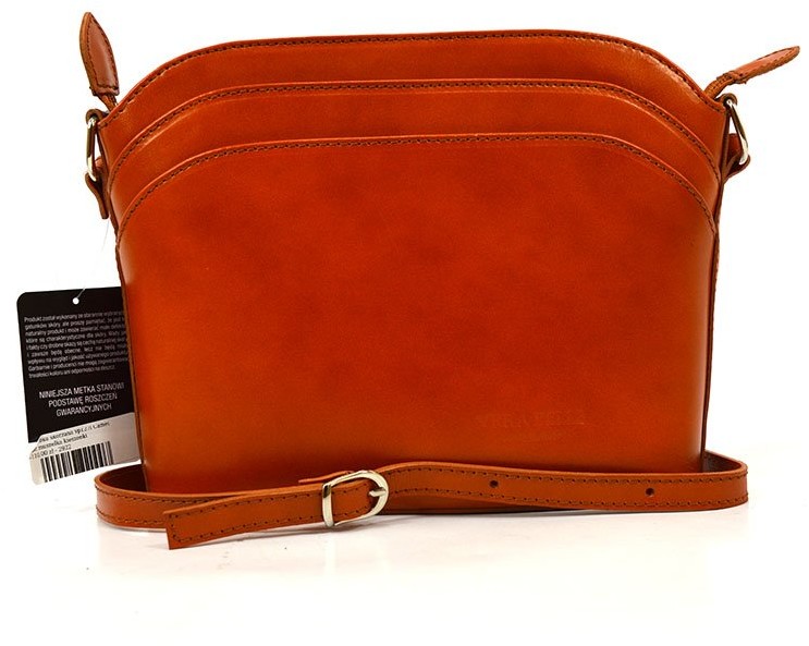 Vera Pelle Torebka skórzana vp127l Camel