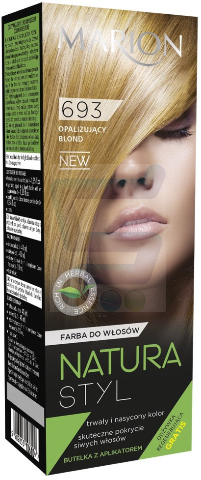 Marion Natura Styl Farba do włosów Opalizujący Blond nr 693
