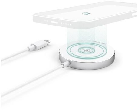 Hama Indukcyjna MagCharge 15W z kablem USB-C biała