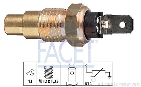 FACET Czujnik temperatury płynu chłodzącego FACET 7.3159