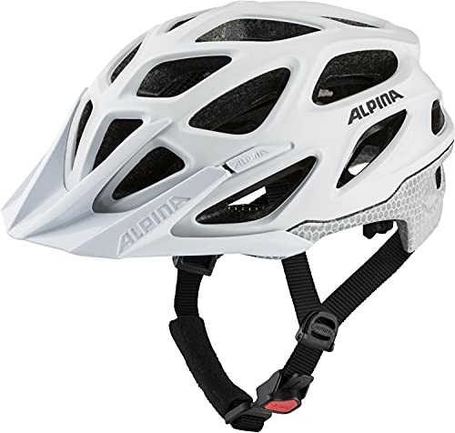 Alpina Unisex - Dorośli, MYTHOS REFLECTIVE Kask rowerowy, white reflective, 52-57 cm A9770119