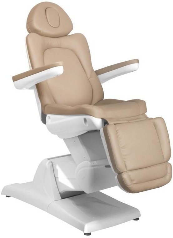 ACTIVESHOP Fotel Kosmetyczny Elektr. Azzurro 870 3 Siln. Cappuccino 10003_109079