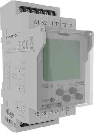 ELKO Termostat cyfrowy z wbudowanym zegarem załączającym 4478 TER-9/230V
