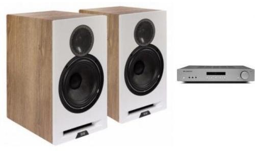 Cambridge Audio AXA35 + ELAC REFERENCE B6 dąb