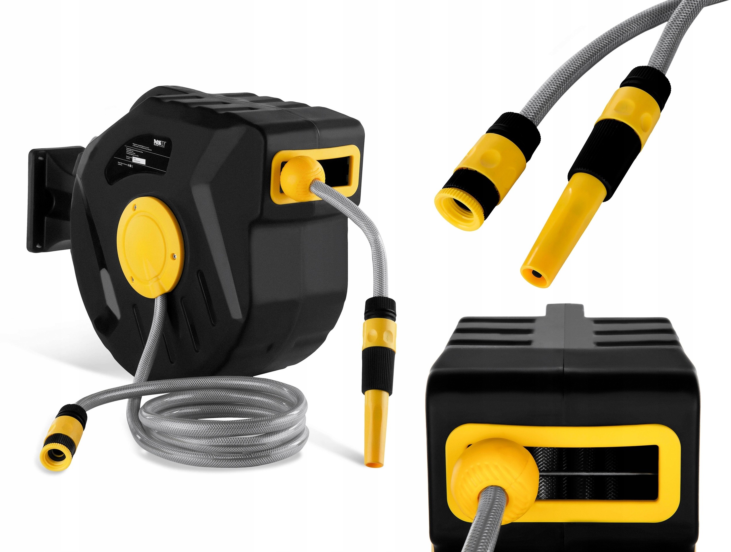 Zwijacz Na Wąż Ogrodowy Na Bębnie 20 + 2 m 3/4