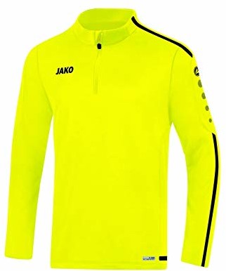 JAKO dziecięcy Striker 2.0 Ziptop, neonowo-żółty/czarny, 152