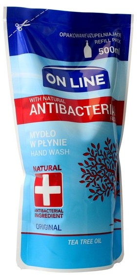 On Line Mydło w płynie Antybakteryjne Original uzupełnienie 500ml