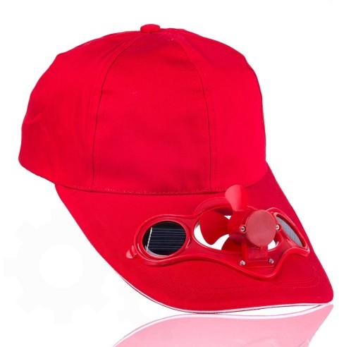 Froster Czapka z wiatraczkiem - Czerwony GAD00234