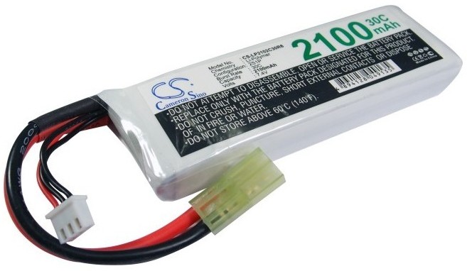 Cameron Sino 2100mAh 15.54Wh Li-Polymer 7.4V 2S 30C JST Cameron Sino)